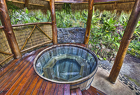 Hot Tub at Hawaiian Spa, Kona, HI